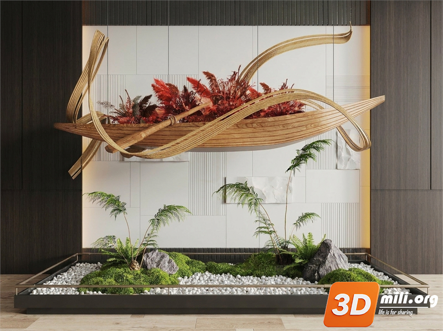 Lobby Decoration Skp Files 